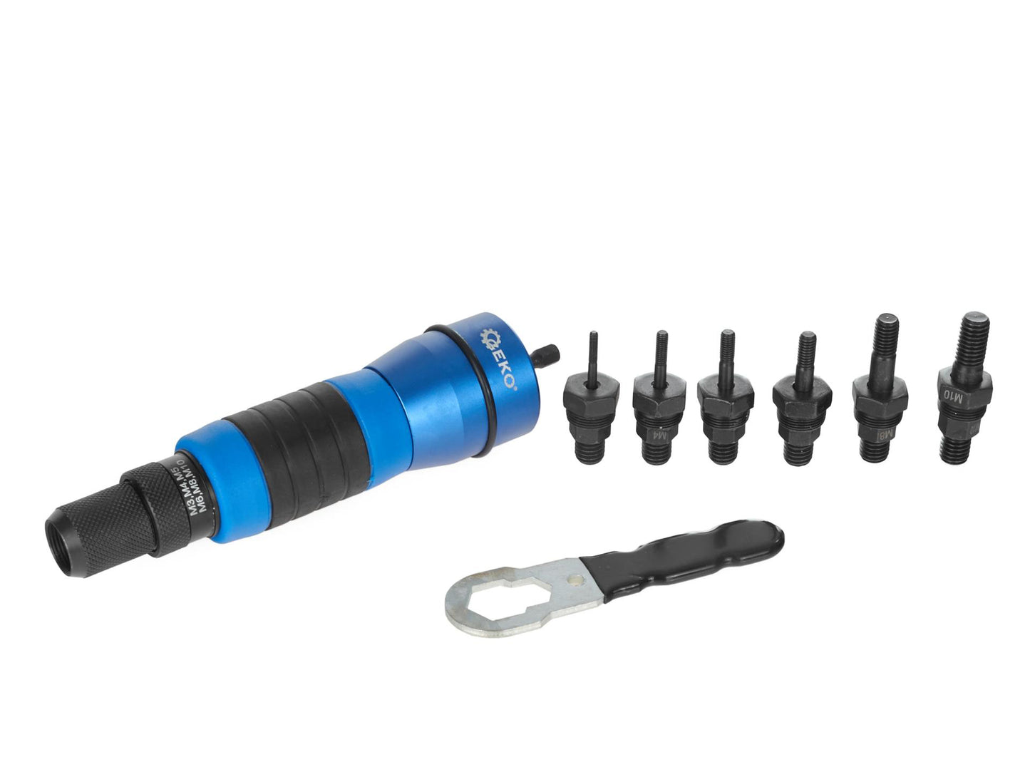 Adaptor nituire pop-nituri, M3-M10, Geko G01359