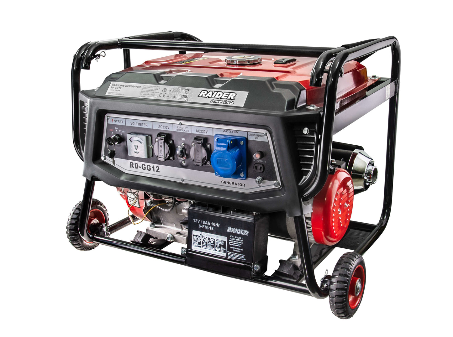 Generator de curent pe benzina RD-GG12, 7 kW, Raider 090108