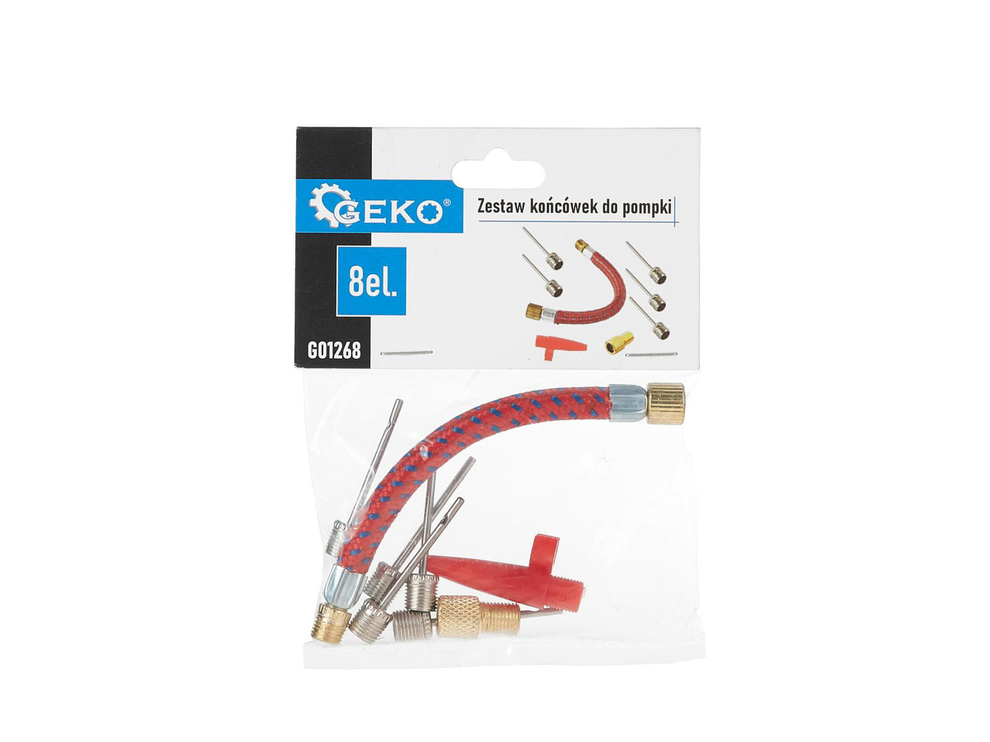 Set umflare anvelope biciclete, 8 elemente, Geko G01268