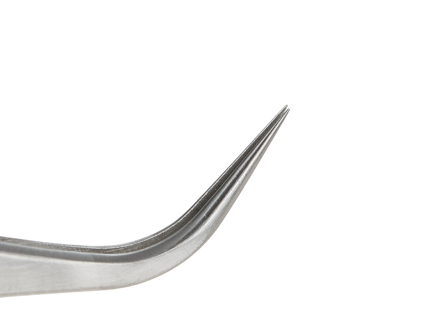 Penseta de precizie cu varf curbat, 120 mm, Geko G02693