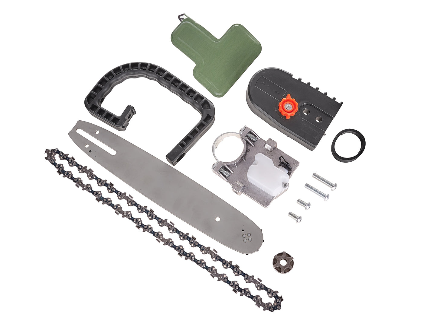 Atasament fierastrau cu lant pentru polizor unghiular, 12", Geko G30124