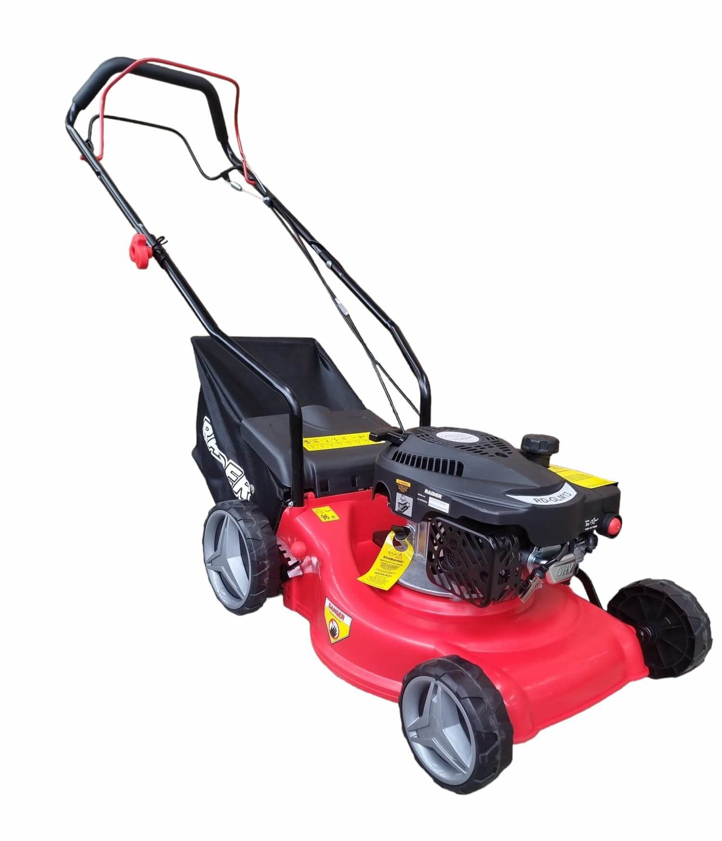 Masina de tuns iarba pe benzina RD-GLM13, 1.8 kW, autopropulsie, 40 cm, Raider 075013