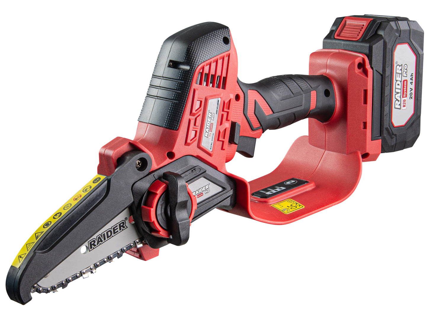 Mini fierastrau electric de gradina RD-CLGP20, 100 mm, SDS, 1 / 4", 1.1 mm, 4 Ah, Raider 075738