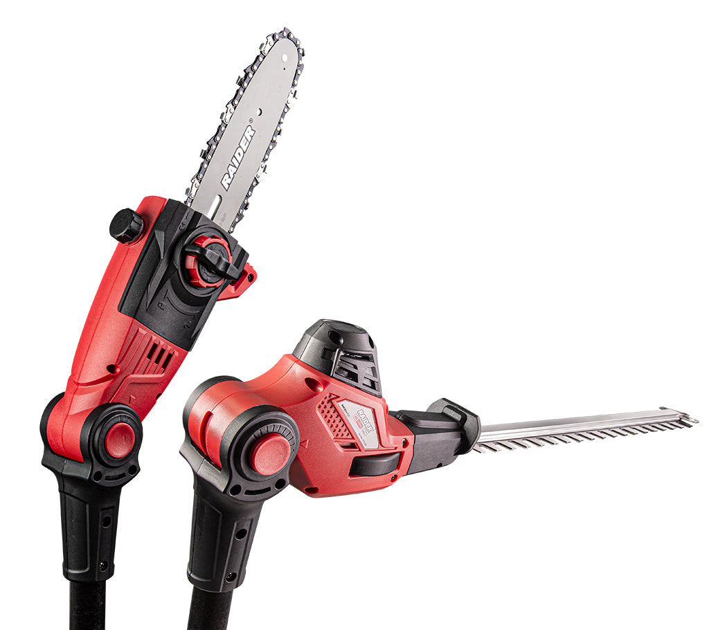 Fierastrau telescopic pentru crengi si gard viu 2 in 1 RDP-PSHT20, 2 Ah, Raider 075740