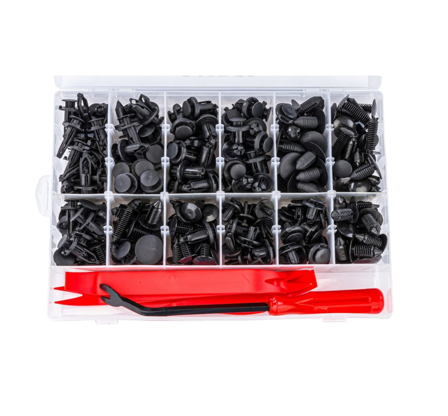 Set universal cleme pentru tapiterie, 240 elemente, Red Technic RTKST0098