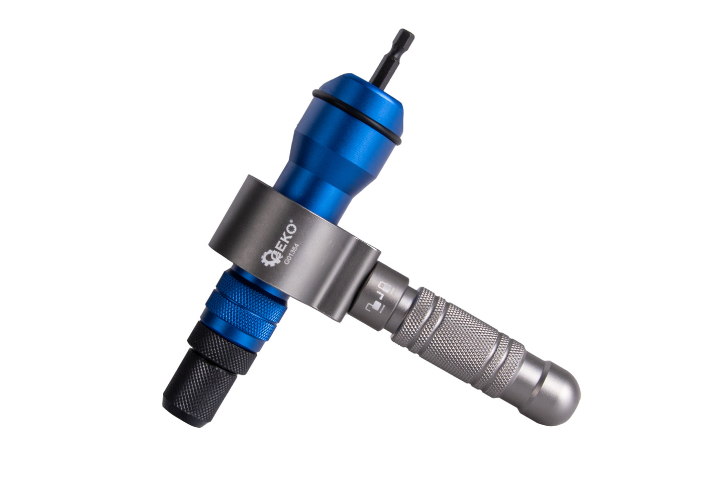 Kit adaptor nituire pop-nituri 3 in 1 cu nituri si piulite, Geko G01354