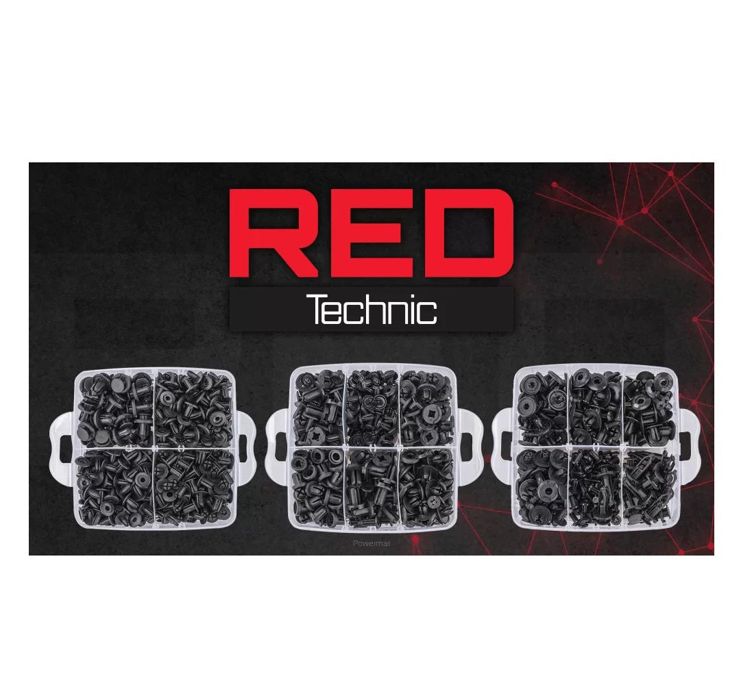 Set demontare tapiterie, 620 elemente, Red Technic RTKST0100