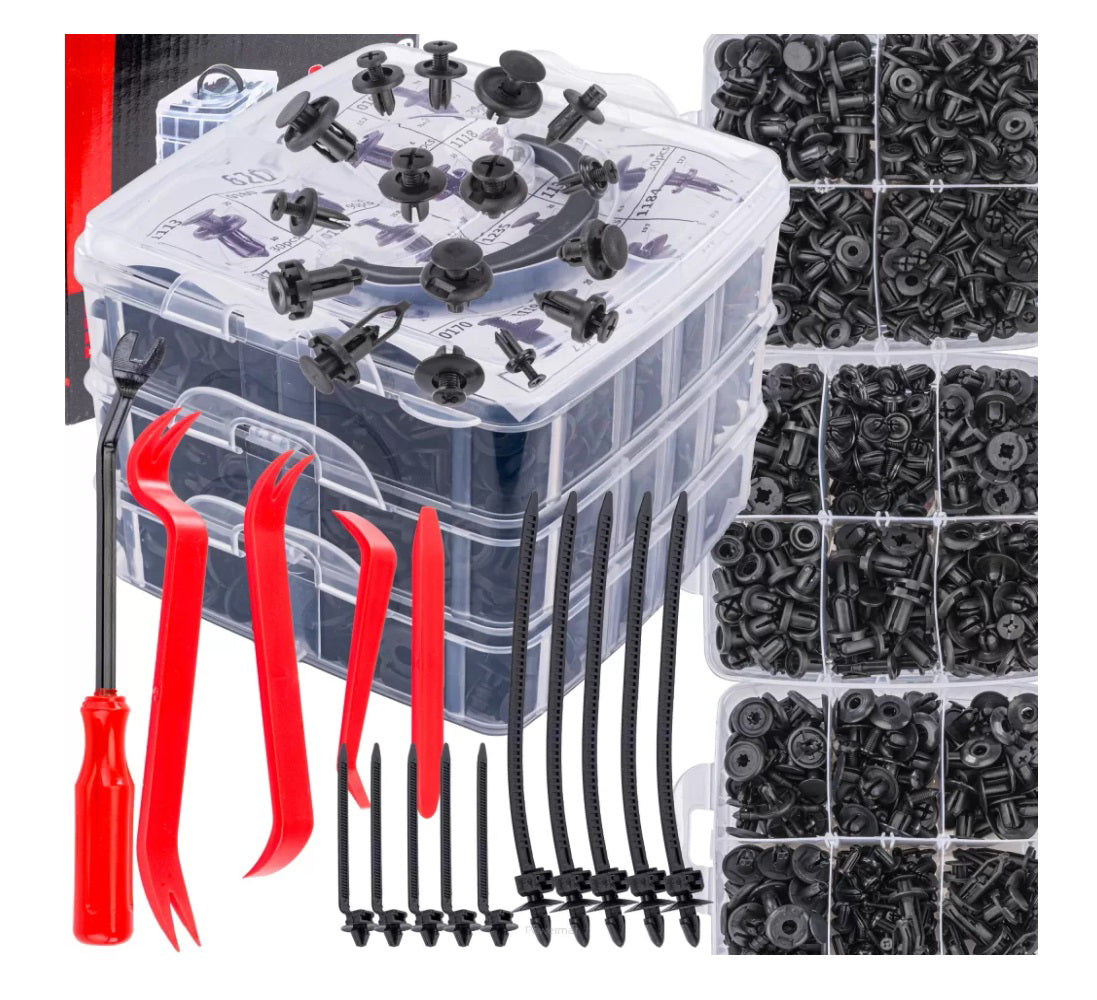 Set demontare tapiterie, 620 elemente, Red Technic RTKST0100