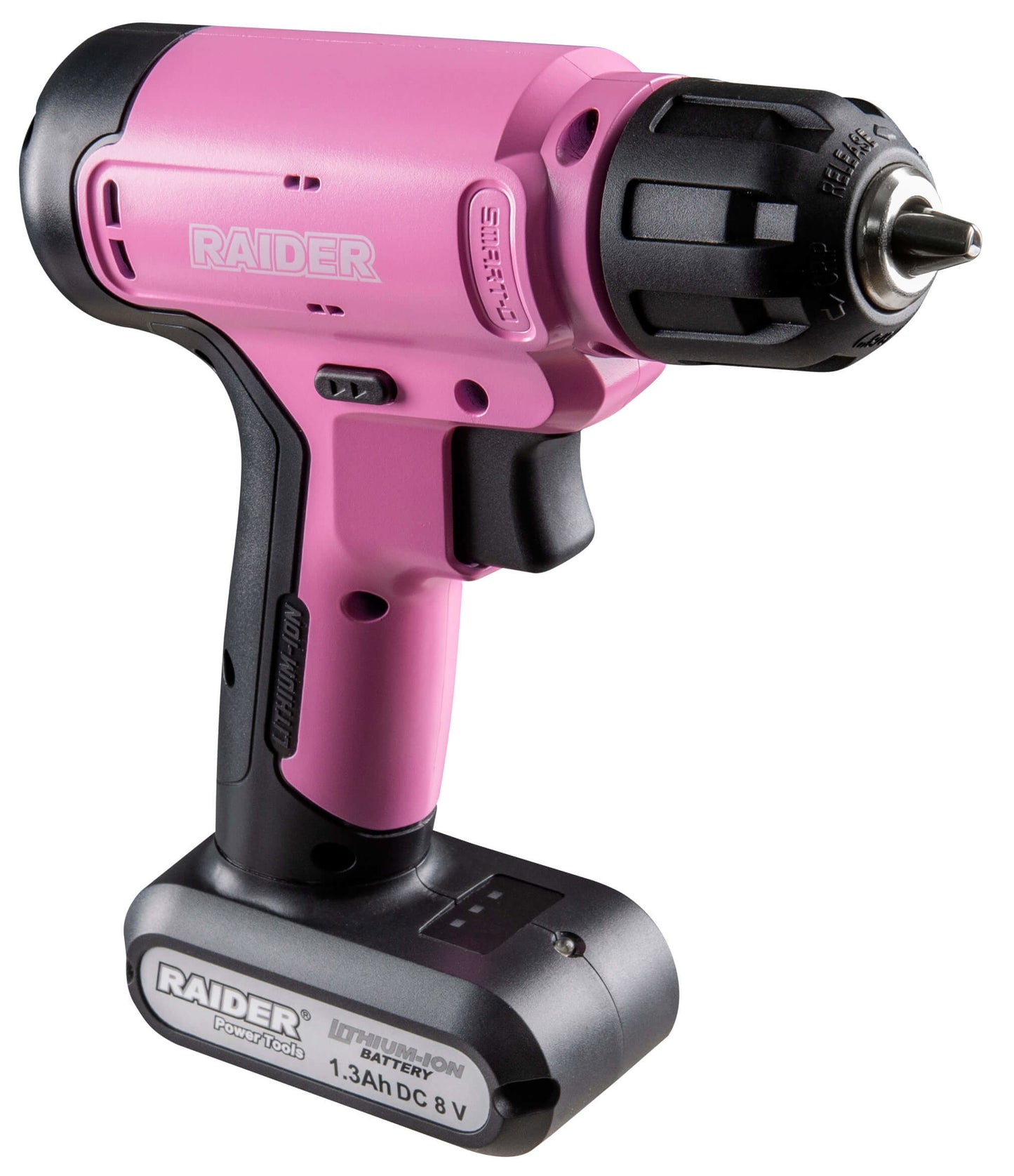 Set bormasina RD-CDL37 21 cu accesorii, acumulator 8 V, 1.3 Ah, 20 Nm, 10 mm, Raider 030182