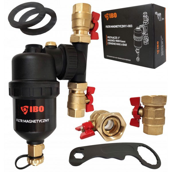 Filtru magnetic cu separator pentru impuritati I-003, 3/4", 8 bar, Ibo Dambat IB220023