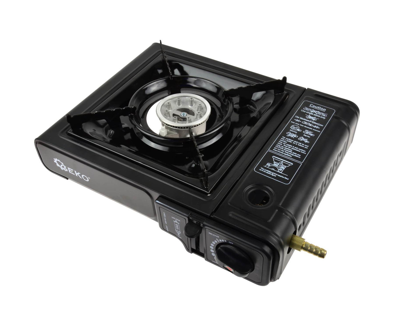 Aragaz portabil 2.5kW, 3.5 - 6.5 bari, Geko G80522