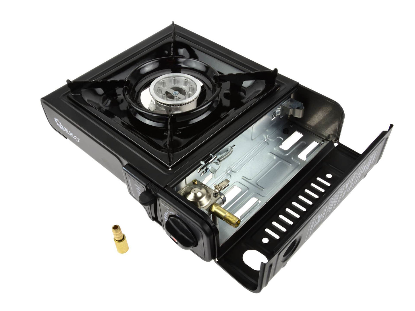 Aragaz portabil 2.5kW, 3.5 - 6.5 bari, Geko G80522