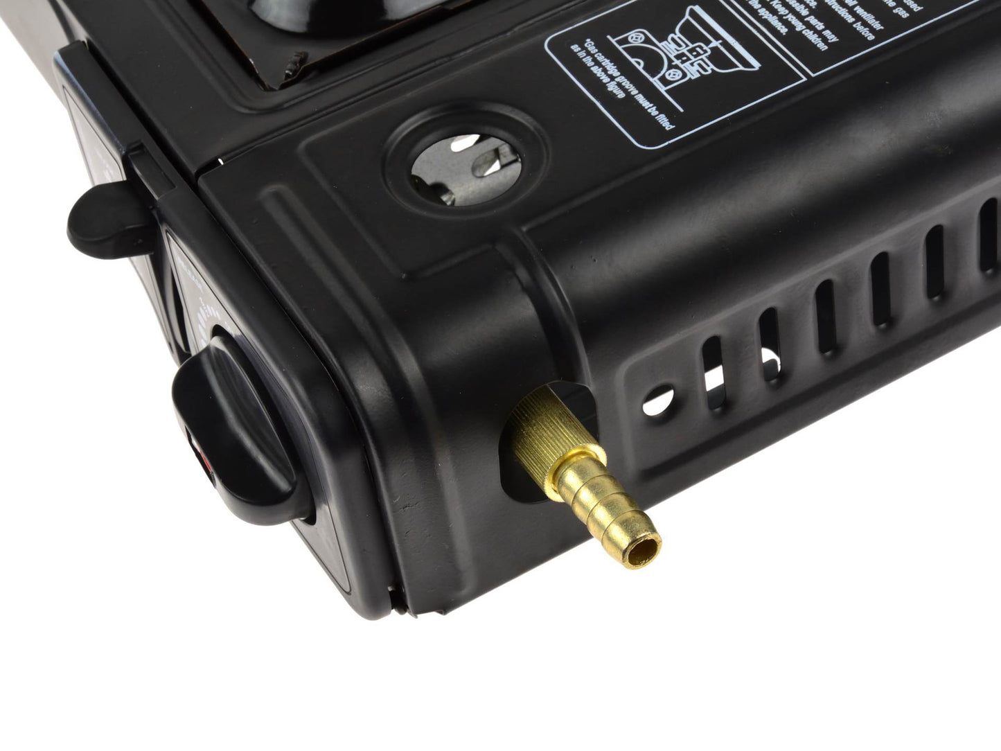 Aragaz portabil 2.5kW, 3.5 - 6.5 bari, Geko G80522