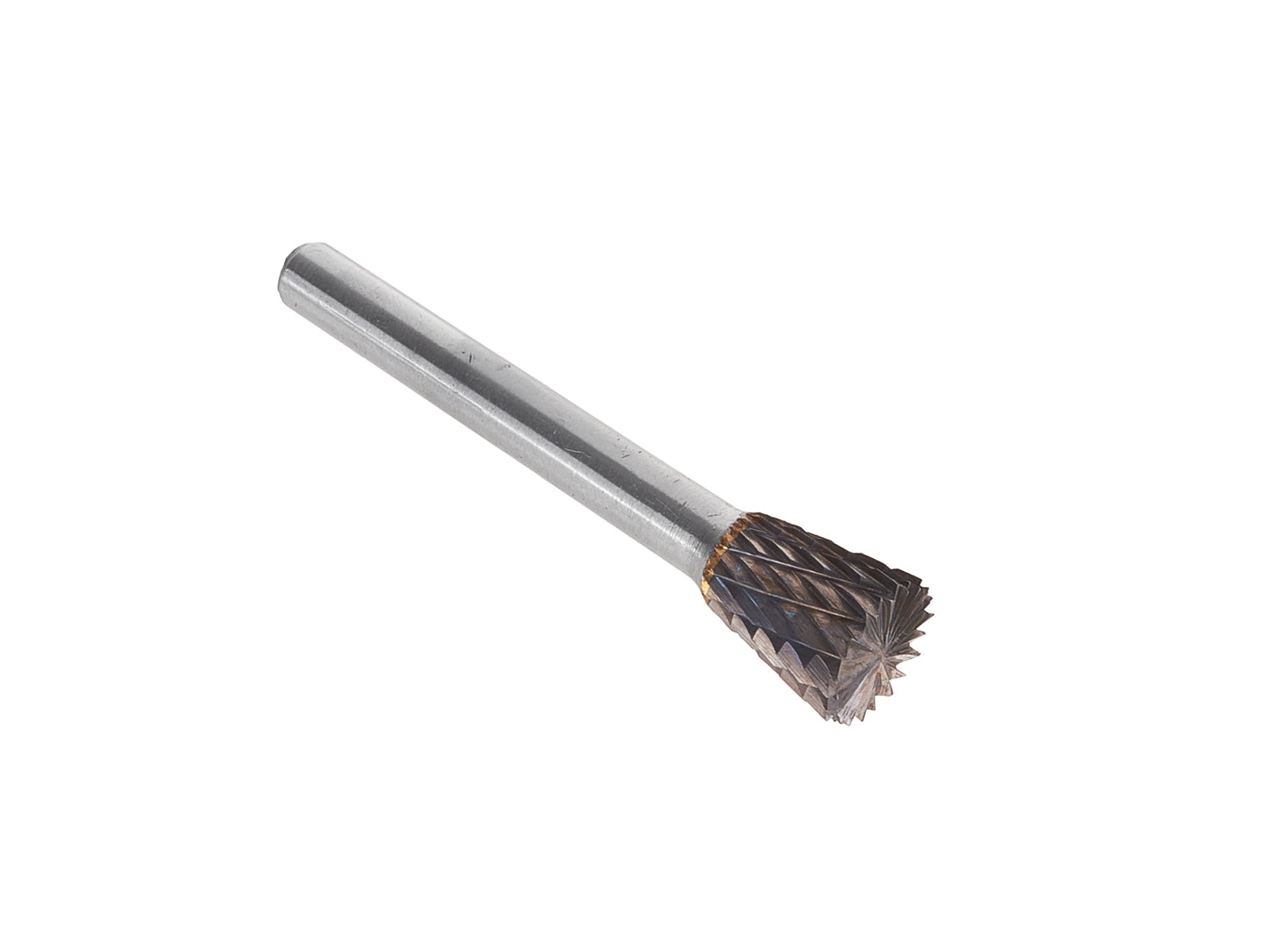 Freza pentru metal din carbura de tungsten, 12 x 12 mm, tija 6 mm, con inversat, Geko G37499