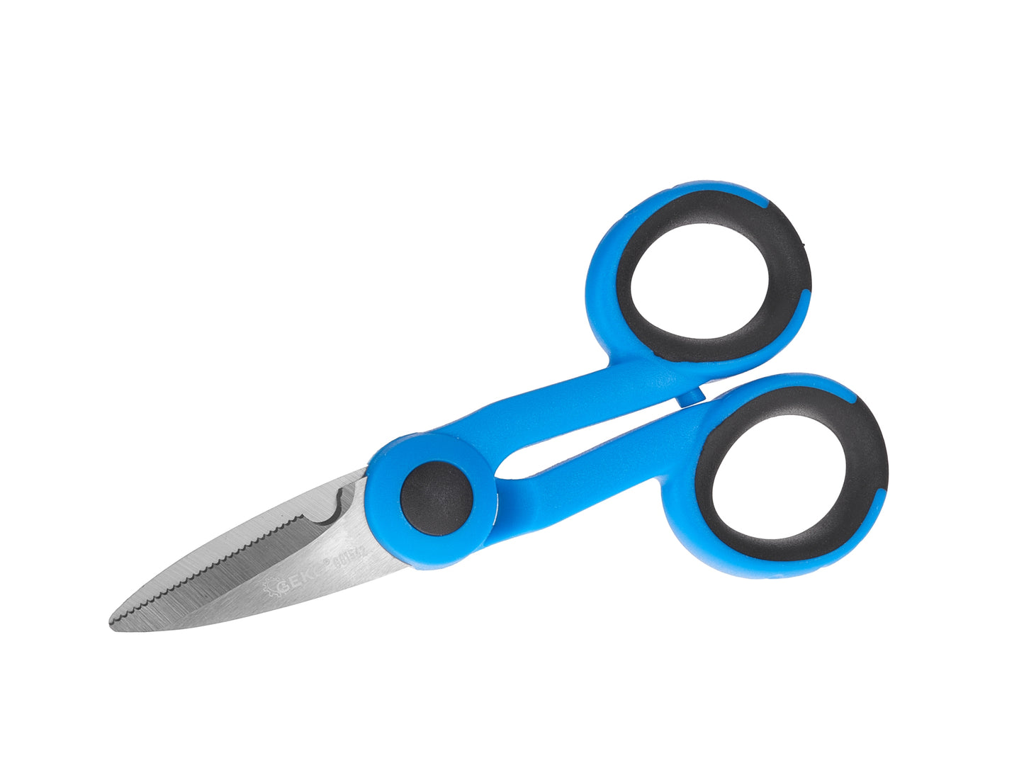 Foarfeca cu dispozitiv pentru indepartarea izolatiei, 140 mm, Geko G01562