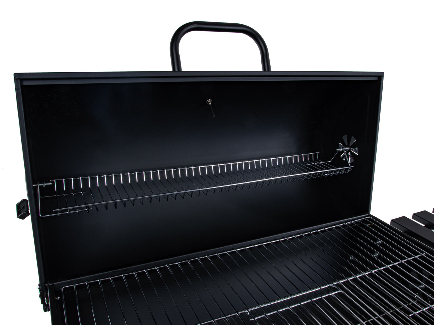 Gratar cilindric cu capac, dimensiune gratar 71 x 45 cm, Geko G80514