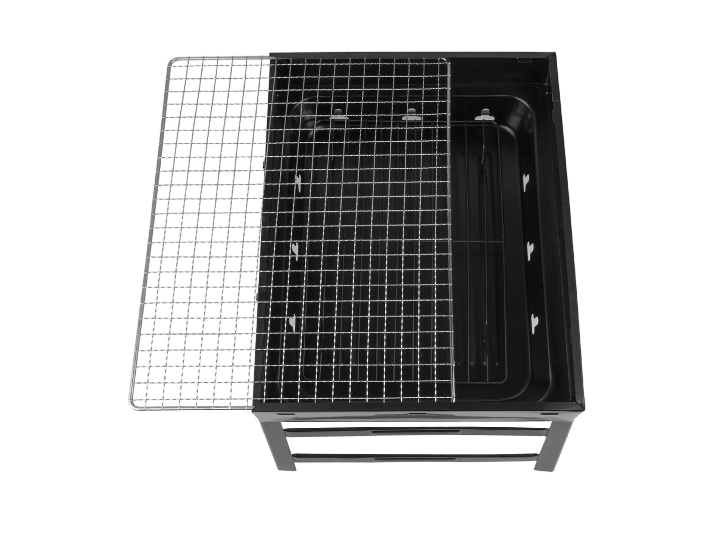Gratar pliabil pe carbuni TravelBbq GM1000, 20 x 41.5 cm, MalTec 111037