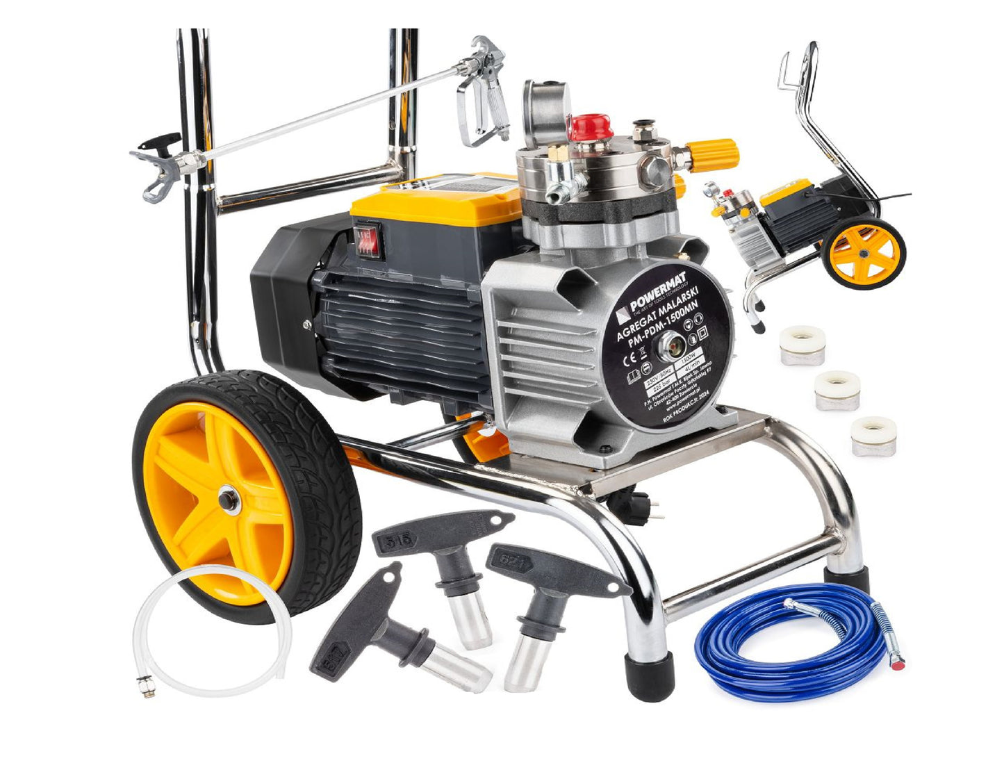 Agregat de vopsire hidrodinamic PM-PDM-1500MN, 1500 W, Powermat PM1295