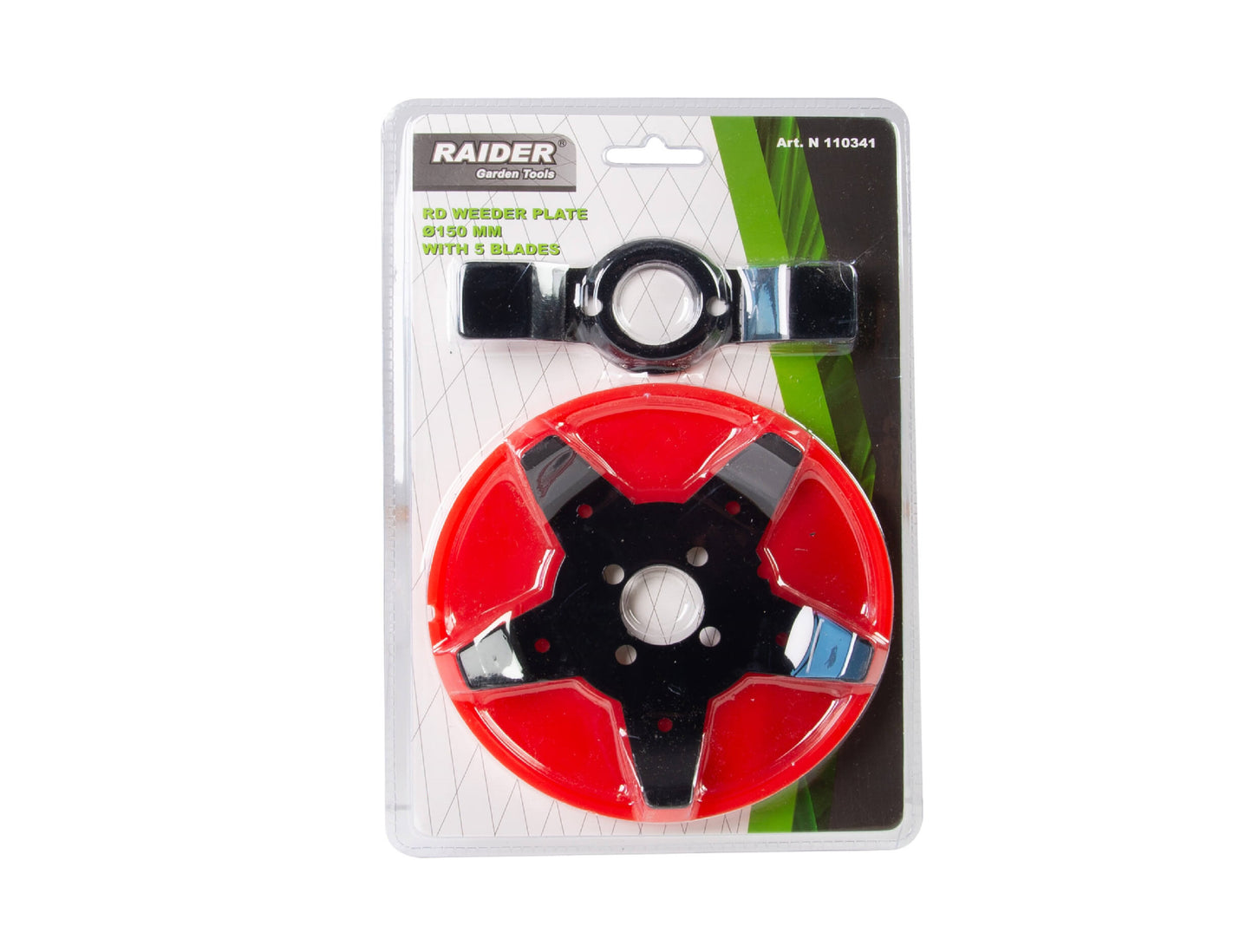 Freza buruieni pentru motocoasa, 150 mm, 5 lame, Raider Garden Tools 110341