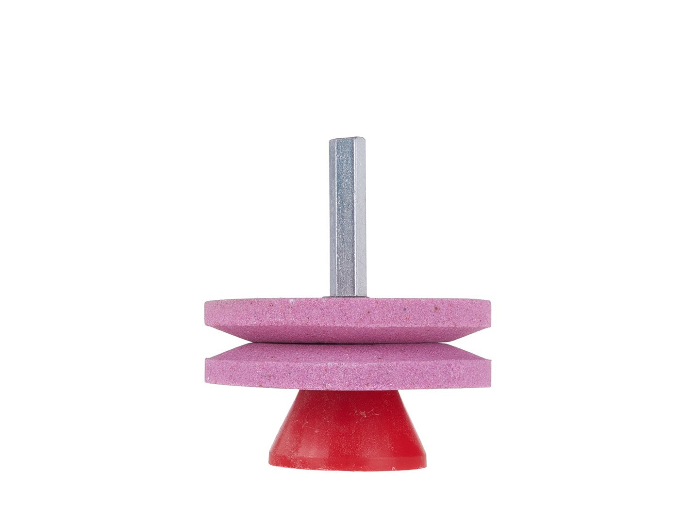 Ascutitor lame pentru masini de tuns iarba, 2 x 53 mm, suport HEX pentru burghiu, Geko G83061