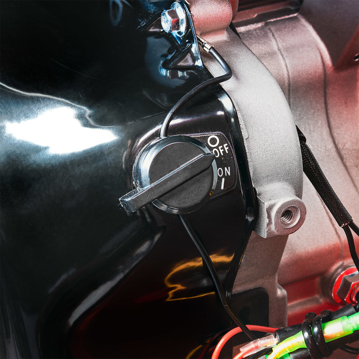 Tocator de crengi pe benzina RD-GSH02, 420 cc, 8.6 kW, 100 mm, Raider 075352