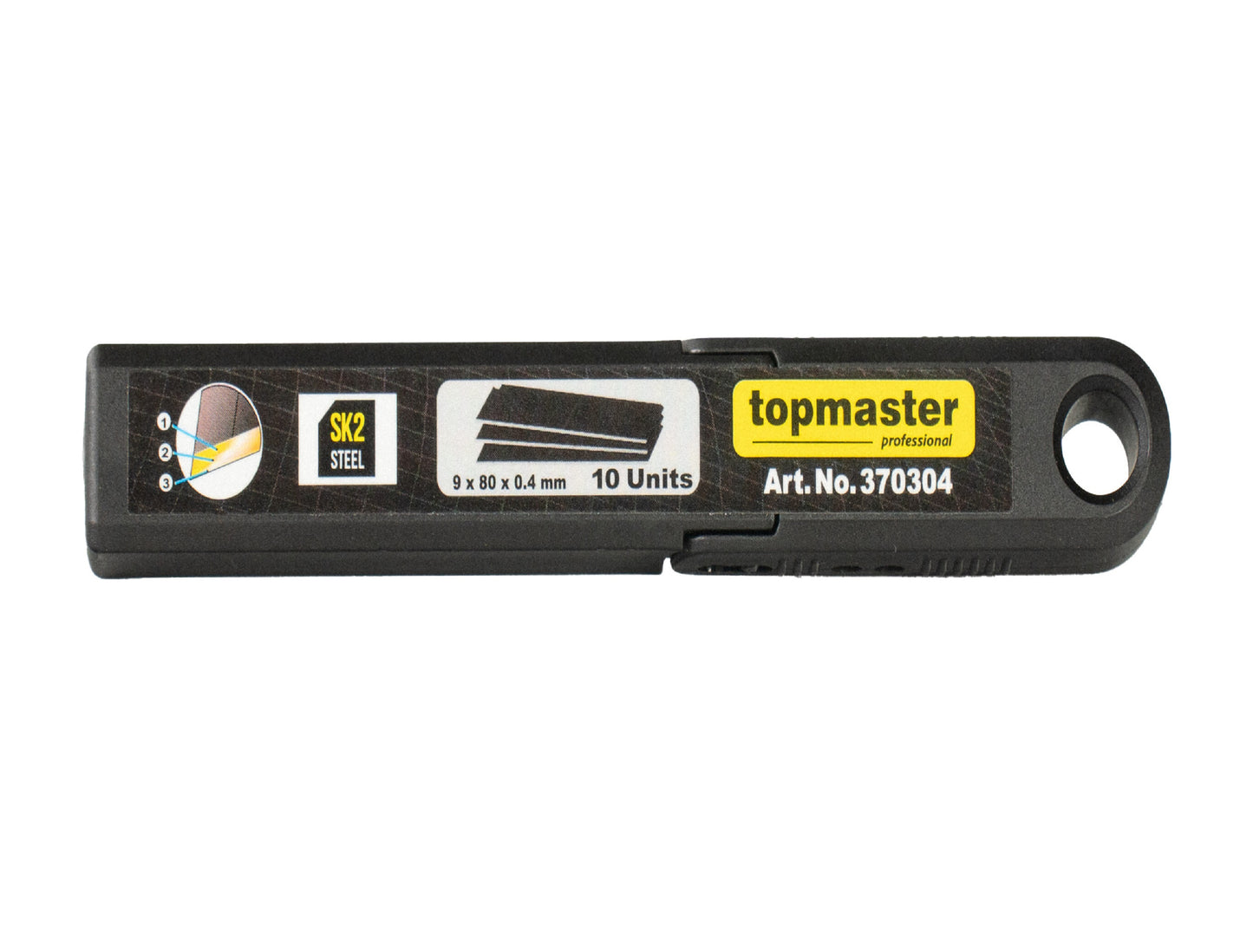 Set lame pentru cutter SK 2, 9 mm, 10 elemente, Topmaster 370304