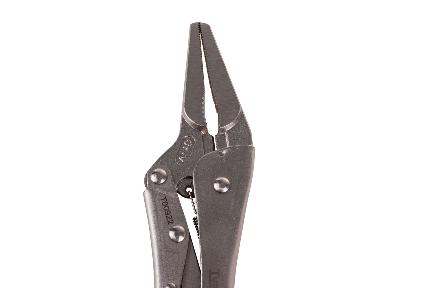 Cleste autoblocant drept cu varf lung, 225 mm, 9", Tvardy T00922