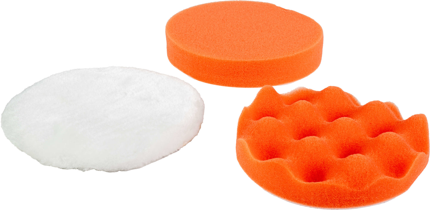 Masina de polisat RD-CP07, 125 mm, 300-2400 rpm, 2 x 2 Ah, Raider 030171