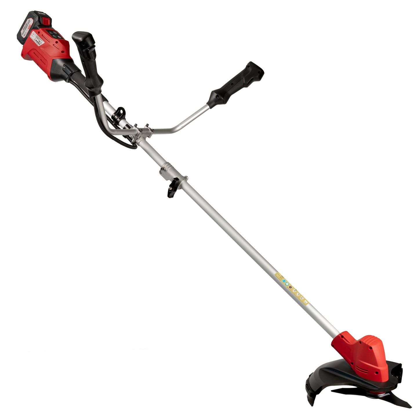 Trimmer electric cu lama / mosor RD-BBC20, 20 V, 4 Ah, Raider 075736