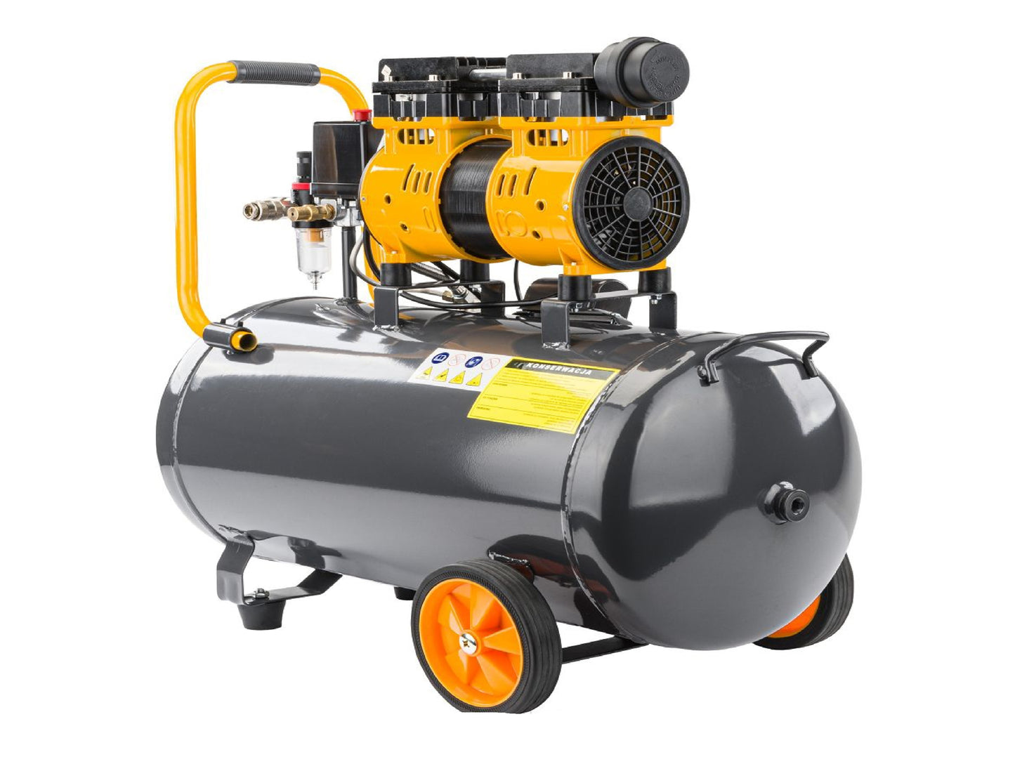 Compresor de aer PM-KBO-50T, 2.8 kW, Powermat PM1284