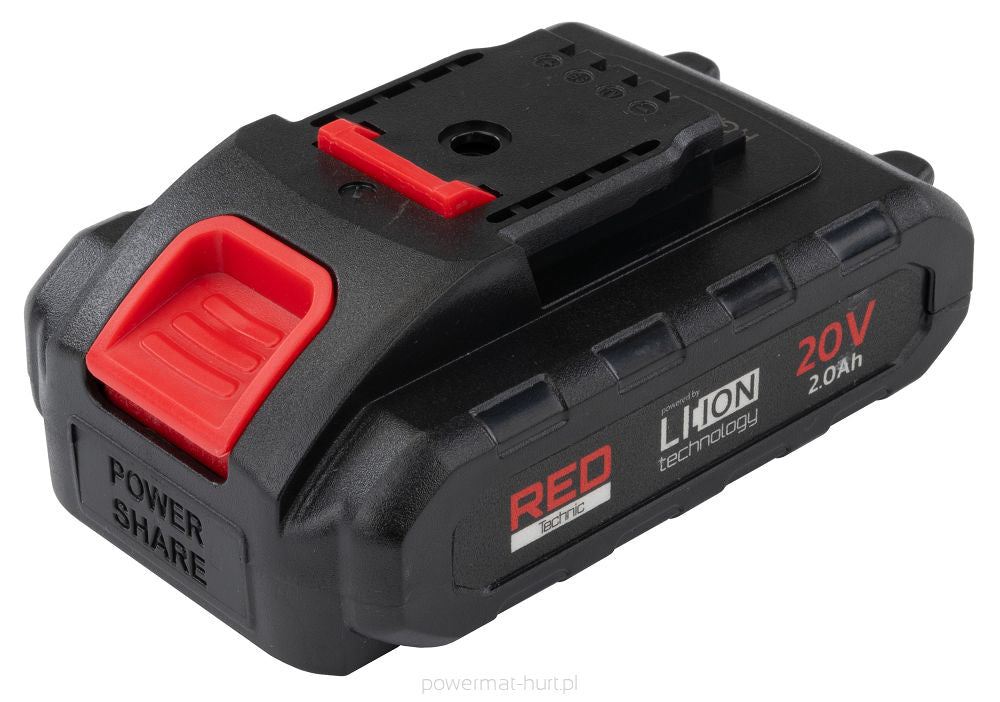 Acumulator pentru foarfeca de gradina RTSA0063, Red Technic RTSA0063-BT