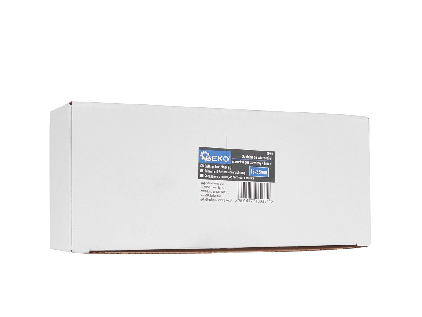 Set freze pentru balamale, 5 elemente, 15-35 mm, Geko G64981