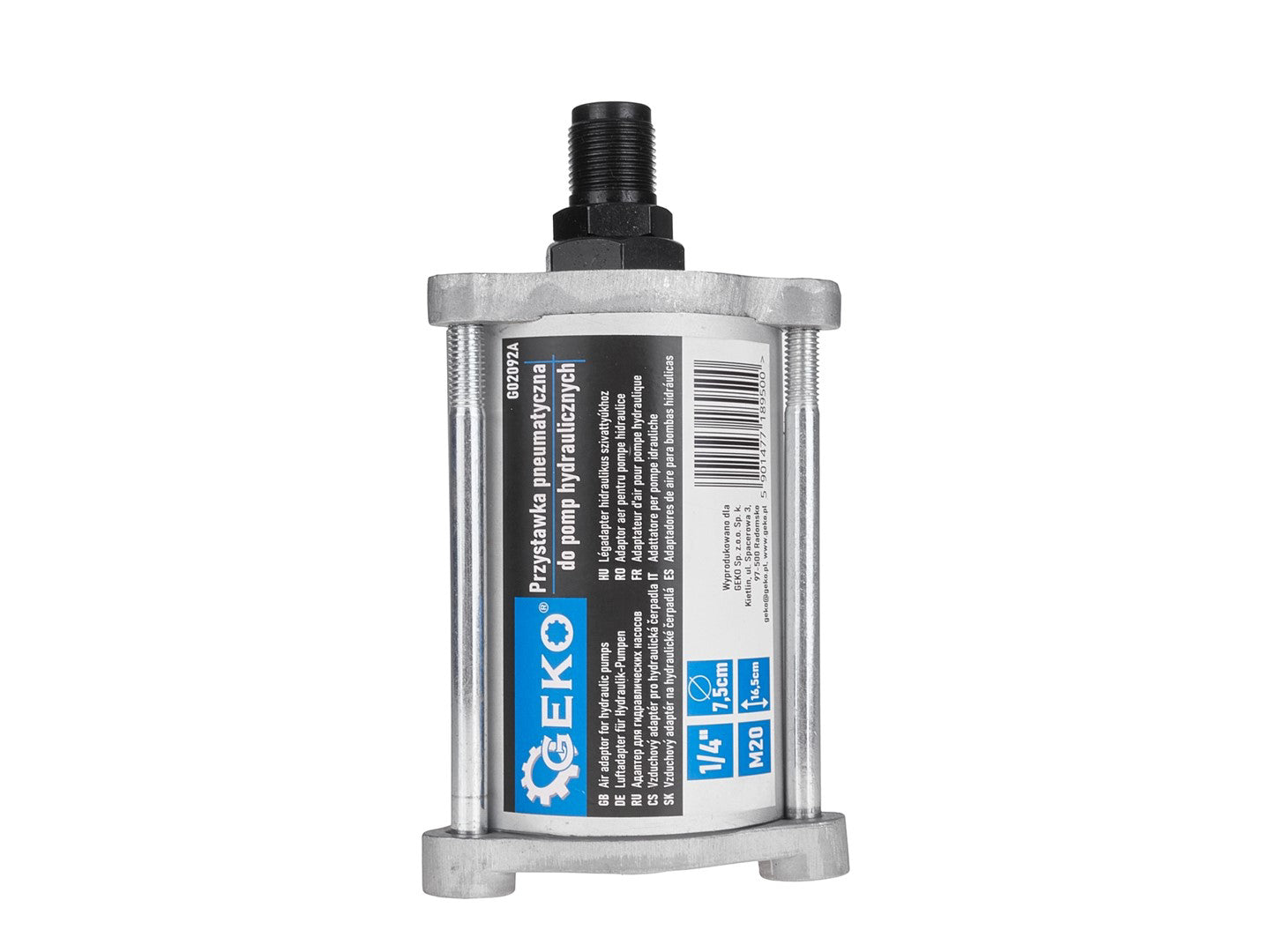 Adaptor pneumatic pentru presa hidraulica, Geko G02092A