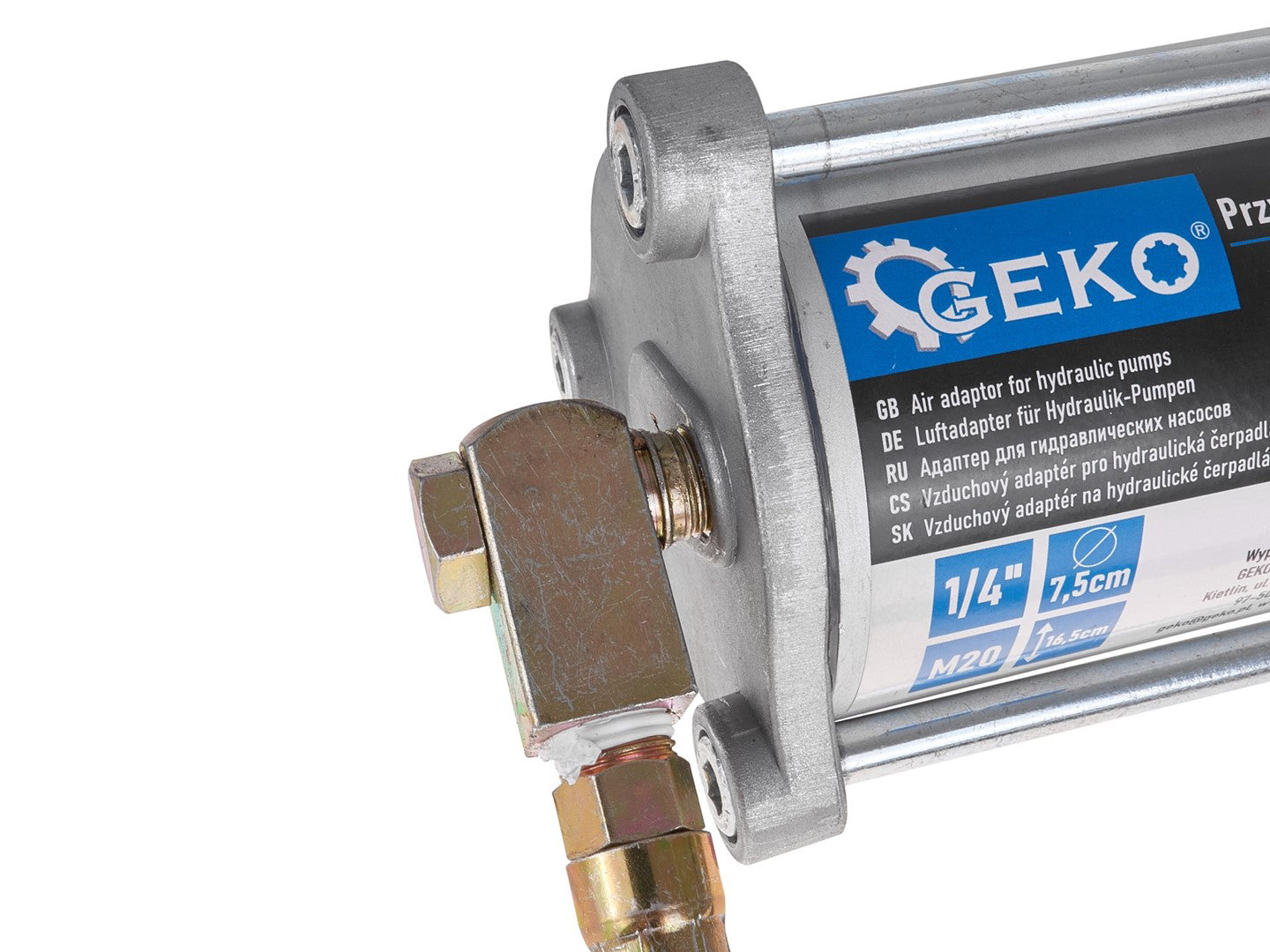 Adaptor pneumatic pentru presa hidraulica, Geko G02092A