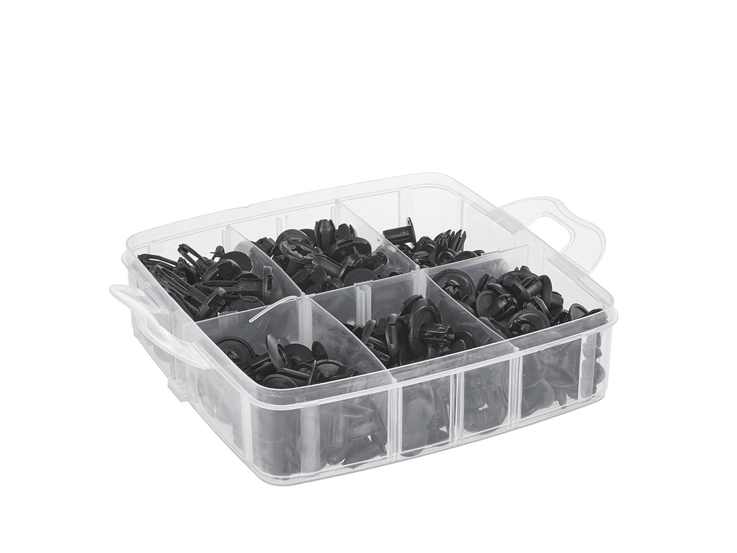 Set clipsuri / cleme auto de fixare pentru tapiterie, 655 elemente, Geko G02935