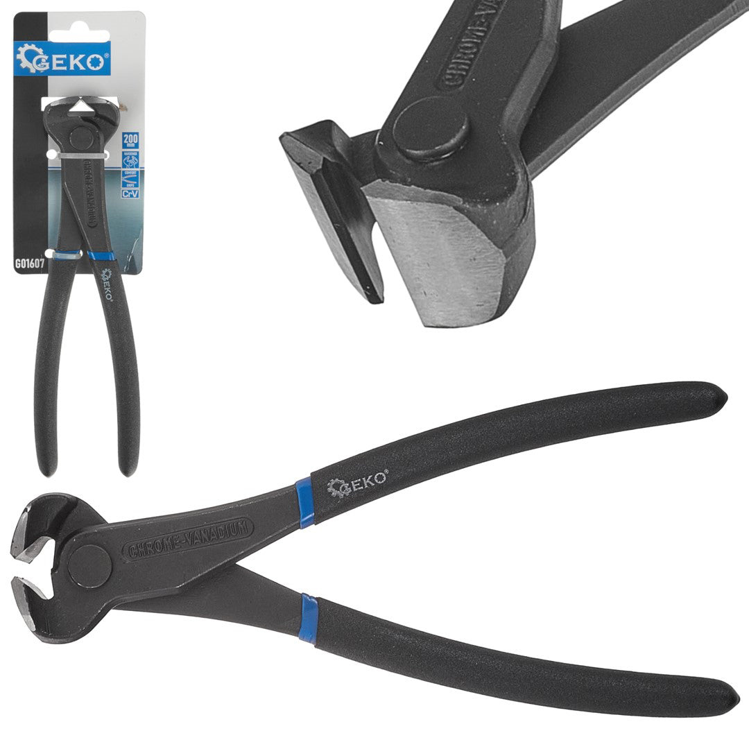 Cleste cu taiere fata, 200 mm, Geko G01607