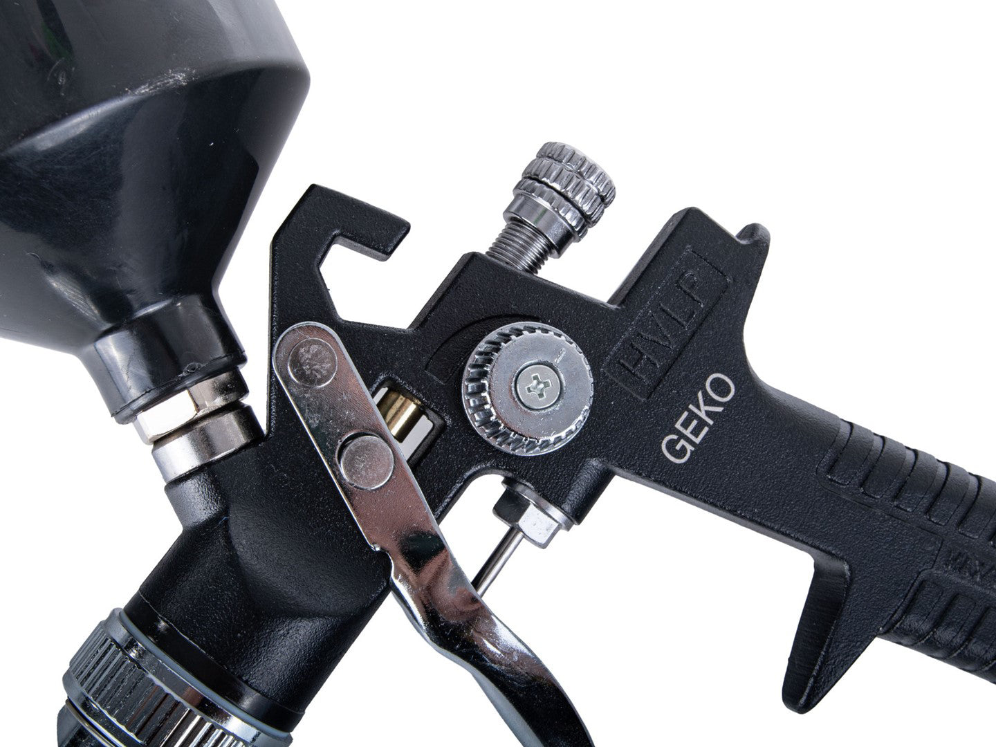 Pisto de vopsit HVLP cu 4 duze, Geko G03123