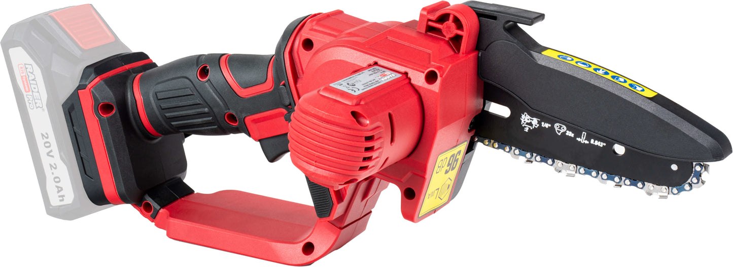 Fierastrau de gradina pe acumulator (fara acumulator si incarcator) RDP-YGP20, 120 mm, 1 / 4", Raider 075761