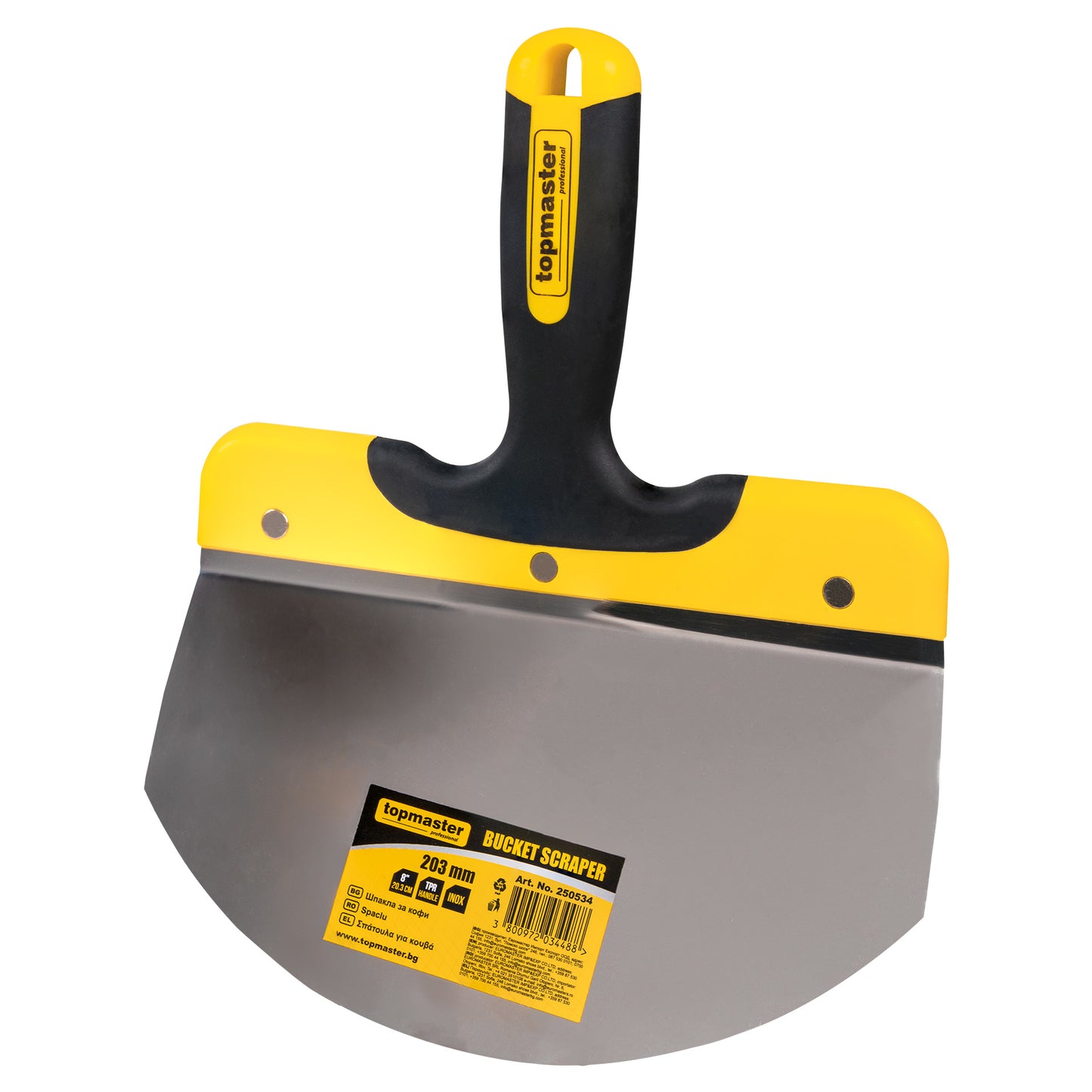 Spaclu din inox, 203 mm, Topmaster 250534