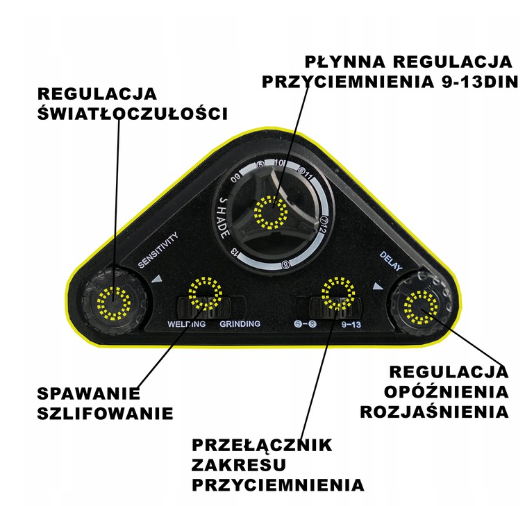 Casca de sudura automata Pirotec PSS 11 Profi, Harder HD0123