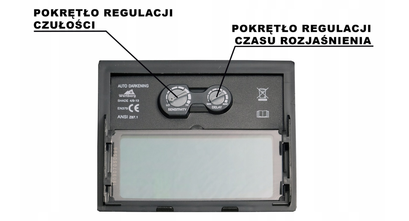 Casca de sudura automata Pirotec PSS 02, Harder HD0125
