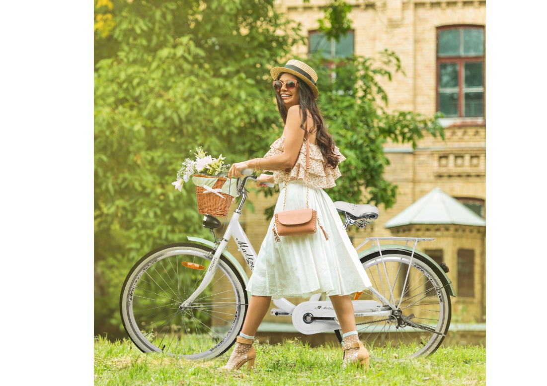 Bicicleta de oras SS White / Milk, 26", MalTrack 111664