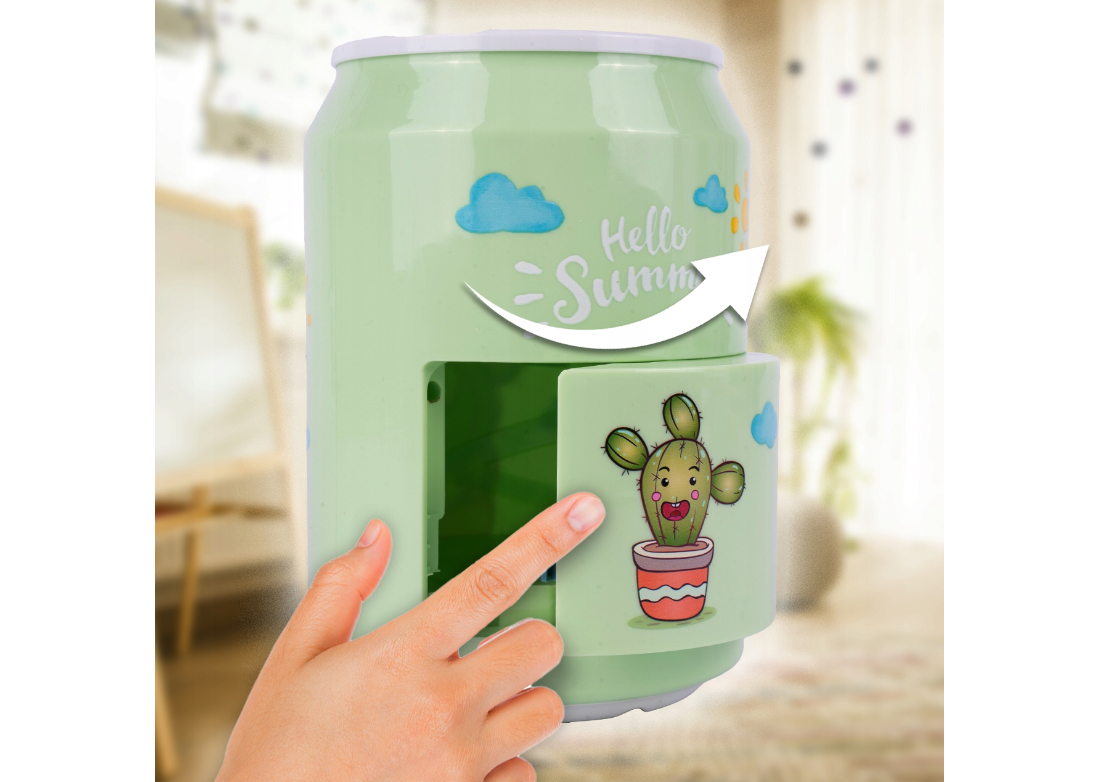 Pusculita interactiva tip seif, verde, MalPlay 111630