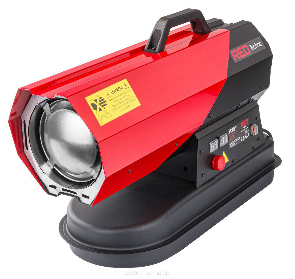 Tun de caldura pe motorina, 30 kW, Red Technic RTNGO0125