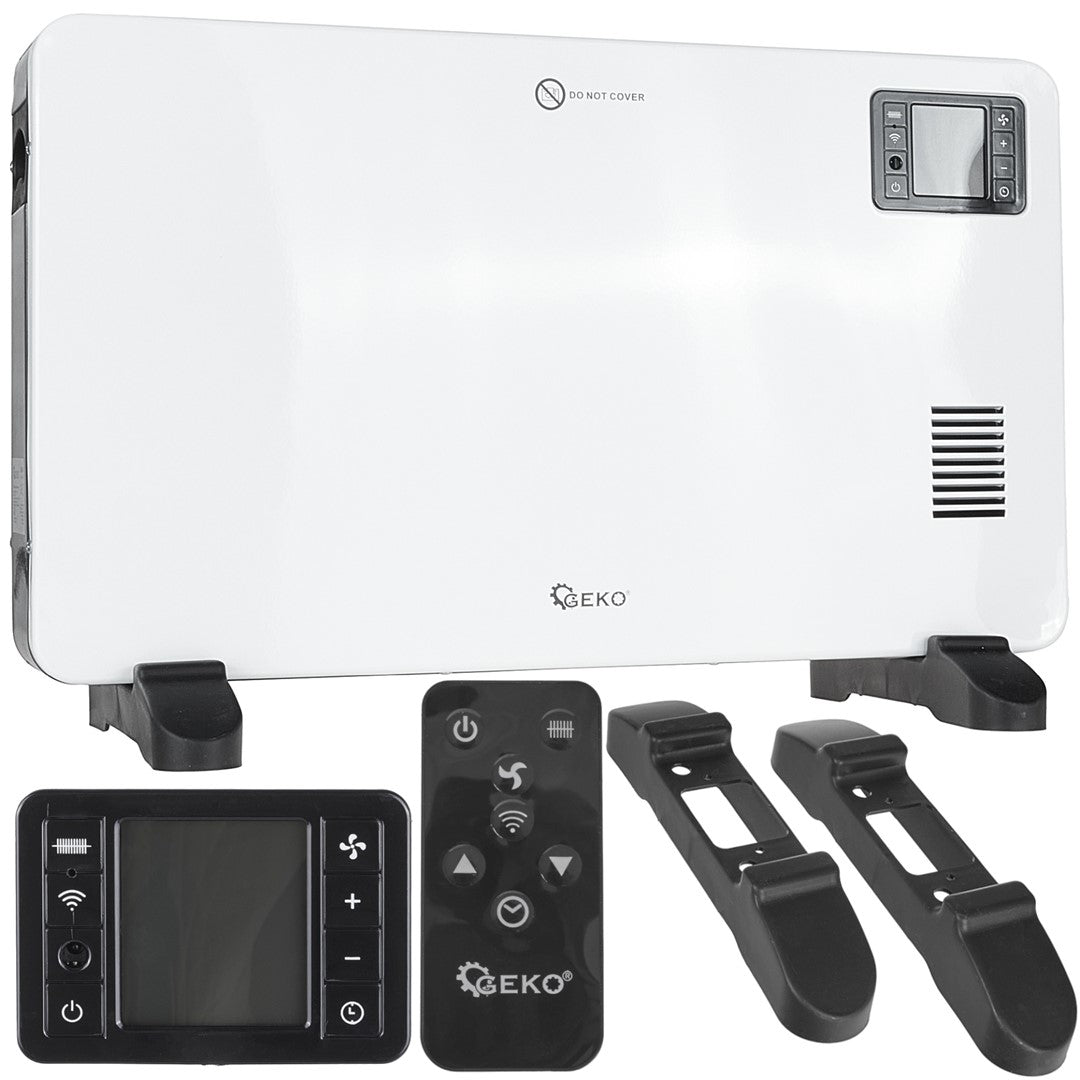 Convector LCD cu telecomanda si Wi-Fi, 2300 W, Geko G80444