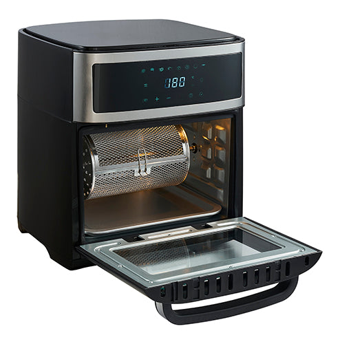 Cuptor fara ulei 8 in 1, 2500 W, capacitate 13 l, Adler AD6309