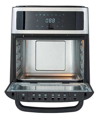 Cuptor fara ulei 8 in 1, 2500 W, capacitate 13 l, Adler AD6309