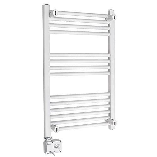 Calorifer electric cu panou LED, 14 bare, alb, 50 x 5.3 x 90 cm, Adler AD7824