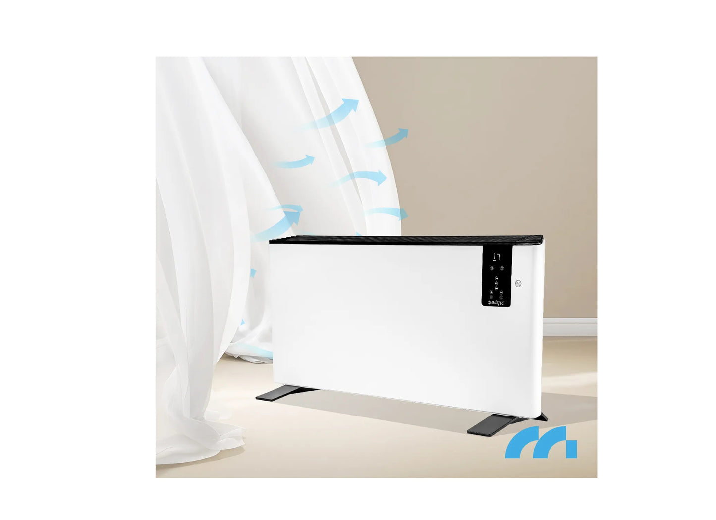 Convector electric cu termostat CH2400DW-PRO, 2400 W, MalTec 111955