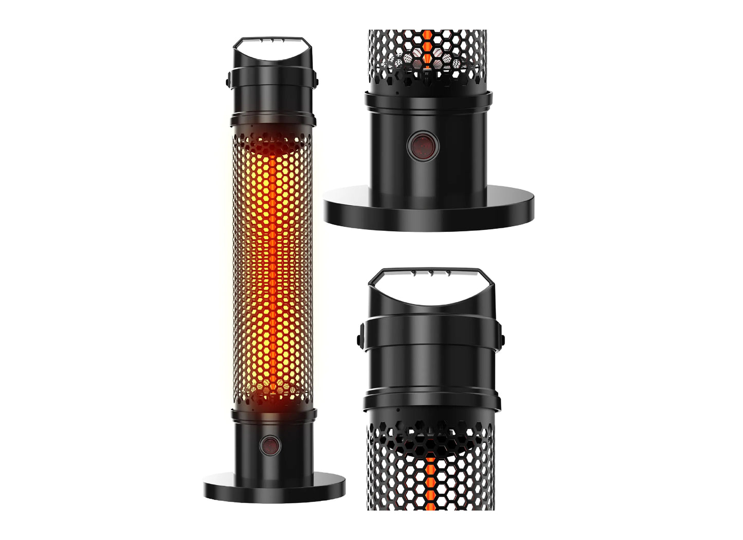 Incalzitor cu infrarosu INFRA1200, 360°, 1200 W, MalTec 111939